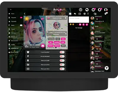 Meet on PC on the Want To Chat application