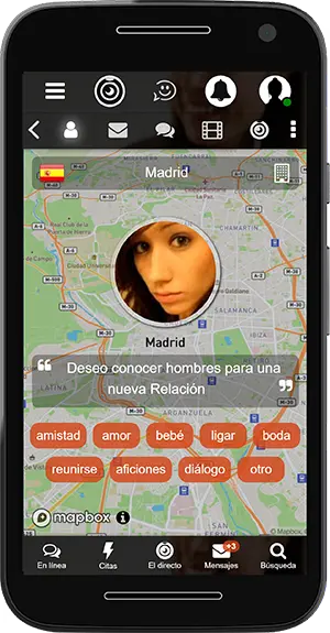 Ubicación de los miembros del Quieres Hablar